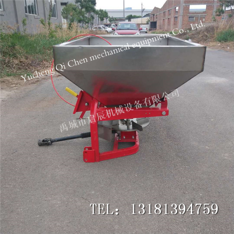 拖拉机后置不锈钢撒肥机800-1200斤大容量撒播机