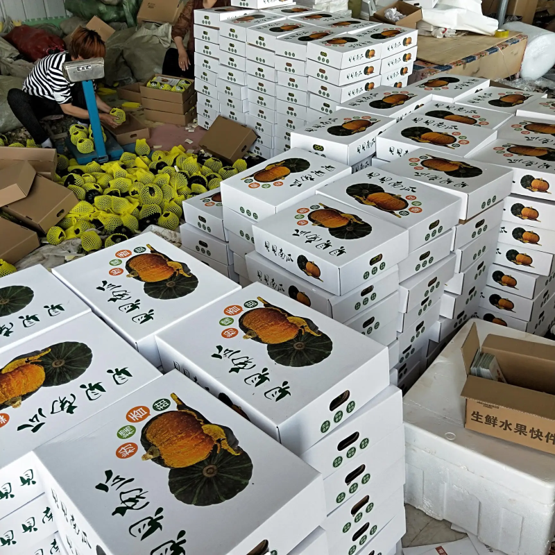 贝贝南瓜礼盒，团购落地配，基地直发，一手货源，电商对接