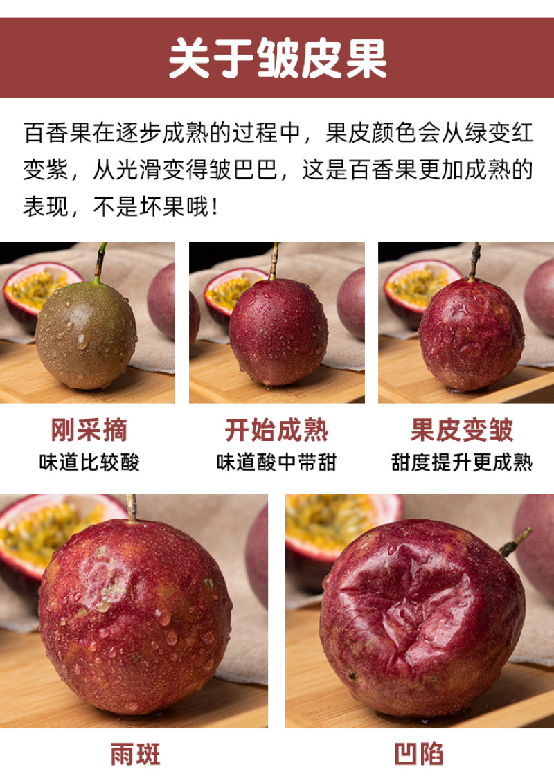 江西赣南高山紫香百香果大量稳定供应一件代发3斤装百香果