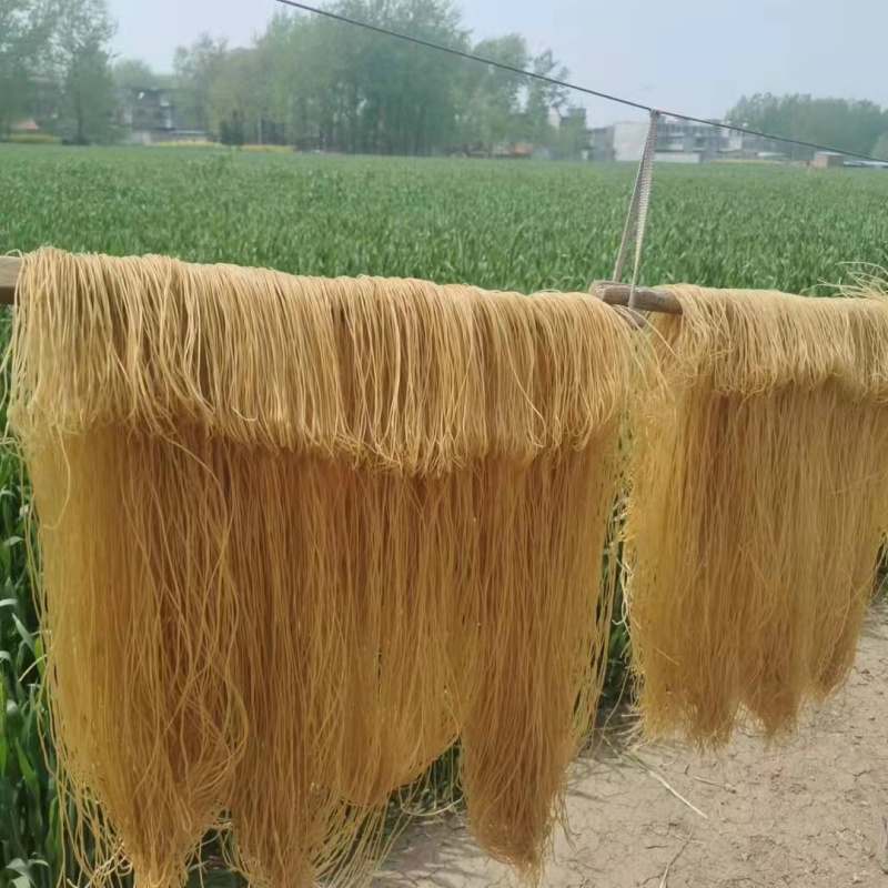 【纯手工】纯手工红薯粉条红薯淀粉制作口感好质量佳！