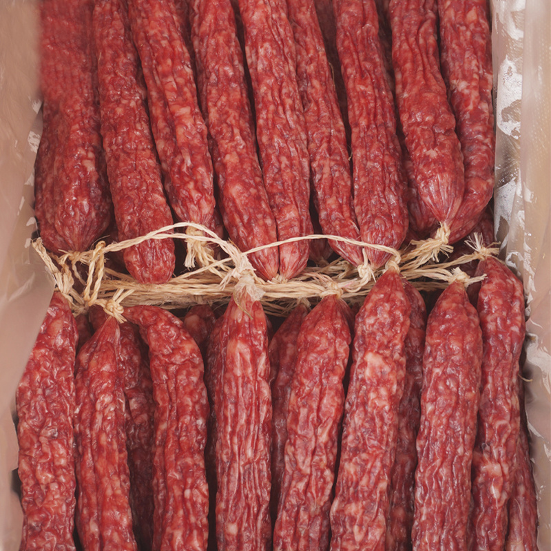 广式腊肠腊肉广味广东腊味猪肉一肥九瘦加瘦腊肠咸香厂家发货