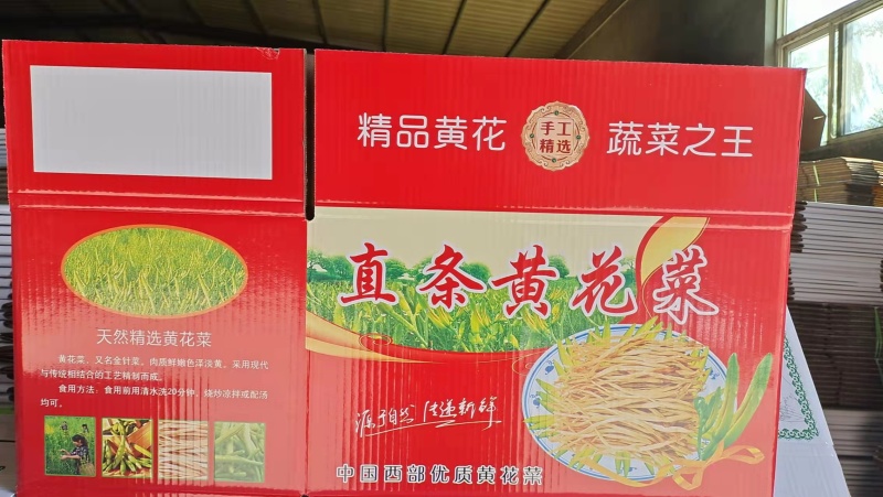 牛熟条硬直条黄花菜产地直销一手货源品种保证可视频看货