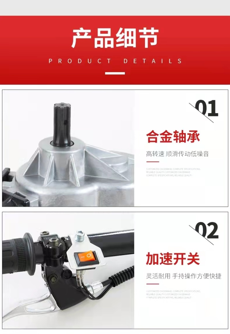 地钻挖坑机大功率工业农用汽油果园种植栽树埋电线杆打桩立柱