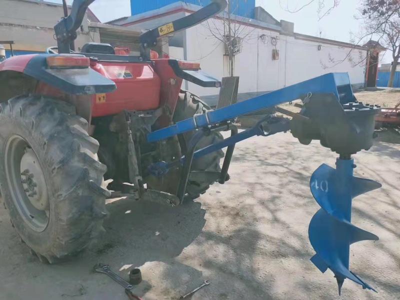 大型挖坑机拖拉机农用果园施肥地钻打洞机打窝种植树打孔机