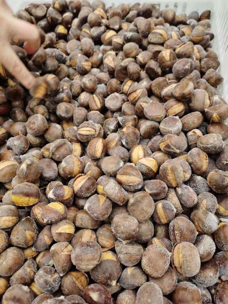 迁西板栗冰栗烤栗子开口笑蒸栗速冻栗子凉爽