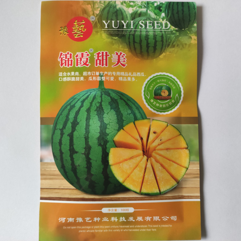 正圆黄瓤西瓜种子精品小西瓜种子豫艺种业厂家直销