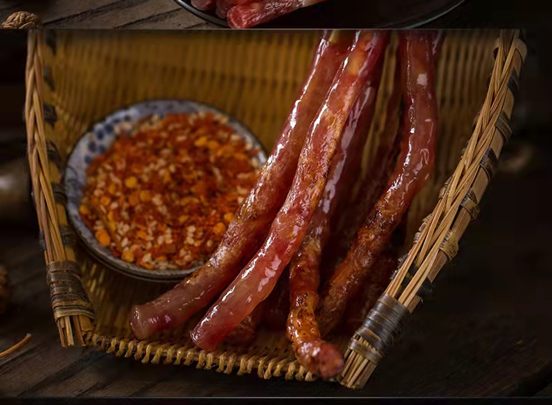 扁豆角炒腊肠的食材准备与切配过程