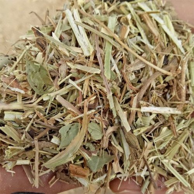 【精品】花生秧草料邓新草场花生秧牛羊草长年出售！