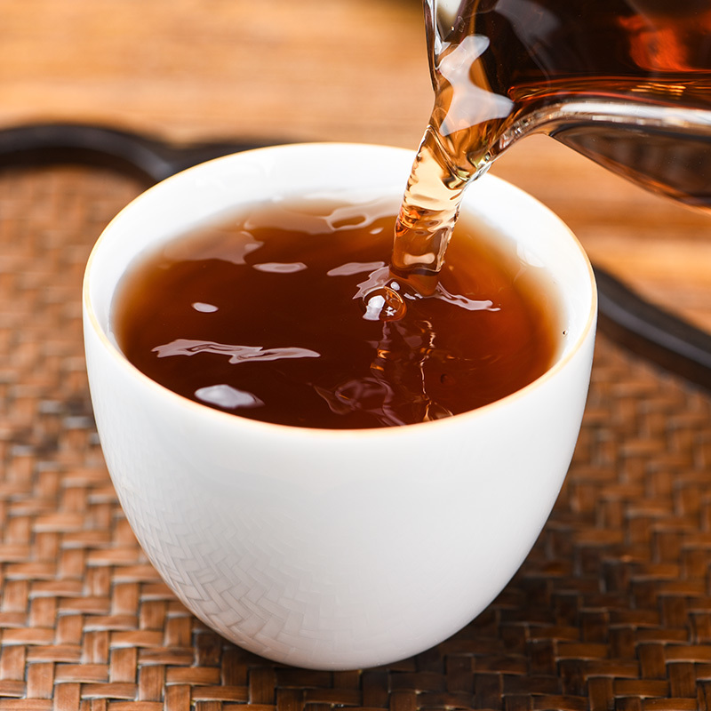 云南茶化石碎银子糯米香普洱茶陈香熟茶勐海散茶茶叶500g