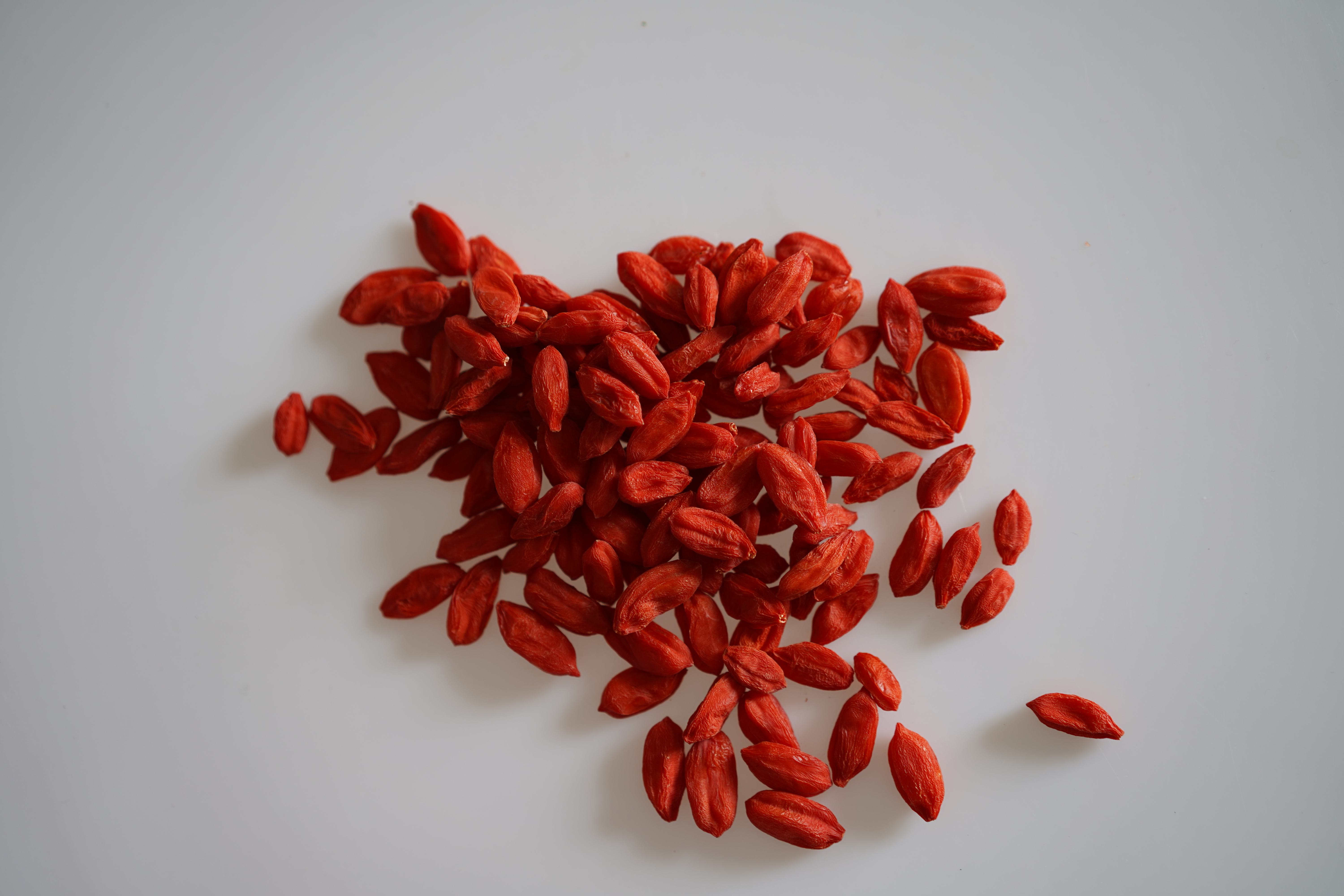 枸杞颜色异常示意图