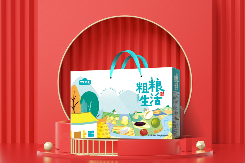 农夫地头五谷杂粮特产礼盒价格可议