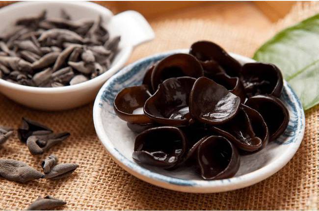 黑木耳特写照片