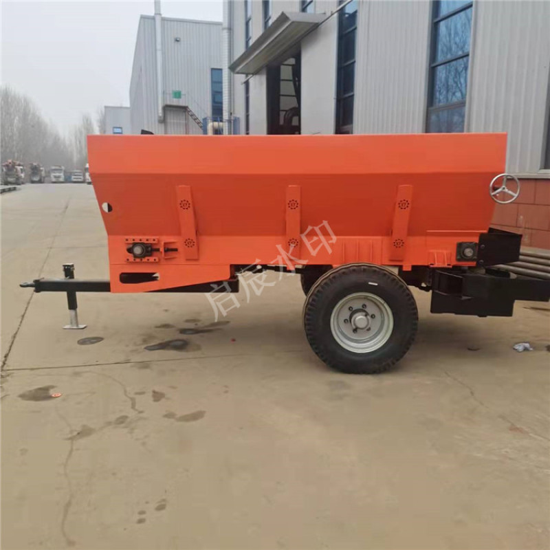 撒肥机有机肥大型拖拉机后置施肥机农家肥扬肥器多功能撒粪车