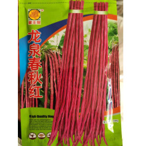 红豇豆种子春季耐热夏秋季四季蔬菜特长高产架豆紫豆角种籽孑