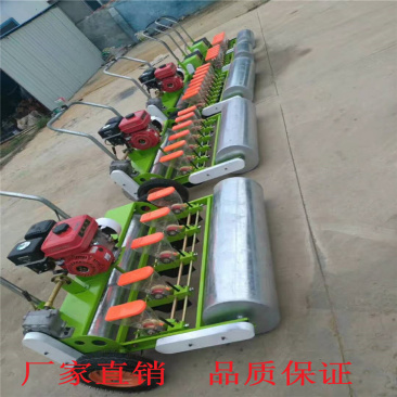 蔬菜播种机新款蔬u菜播种机汽油电动手推自走式精播机