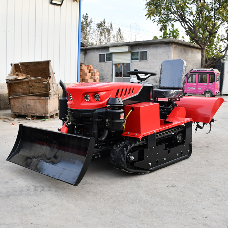 35马力乘坐式旋耕机一机多用田园管理机大棚果园微耕机