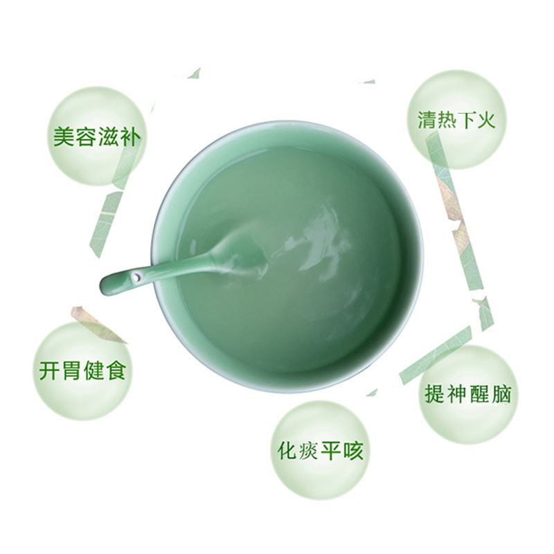 深山原生态营养食品荞麦叶百合粉纯粉非研磨粉古法制作