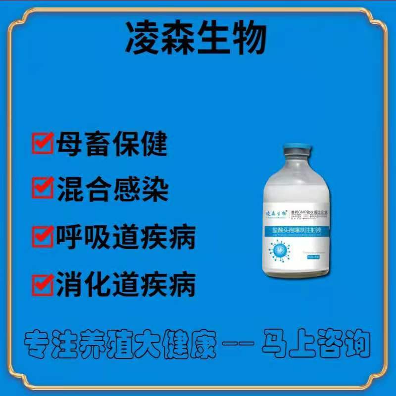 盐酸头孢噻呋注射兽用液长效头孢噻呋钠混悬猪药鸡鸭鹅用禽药