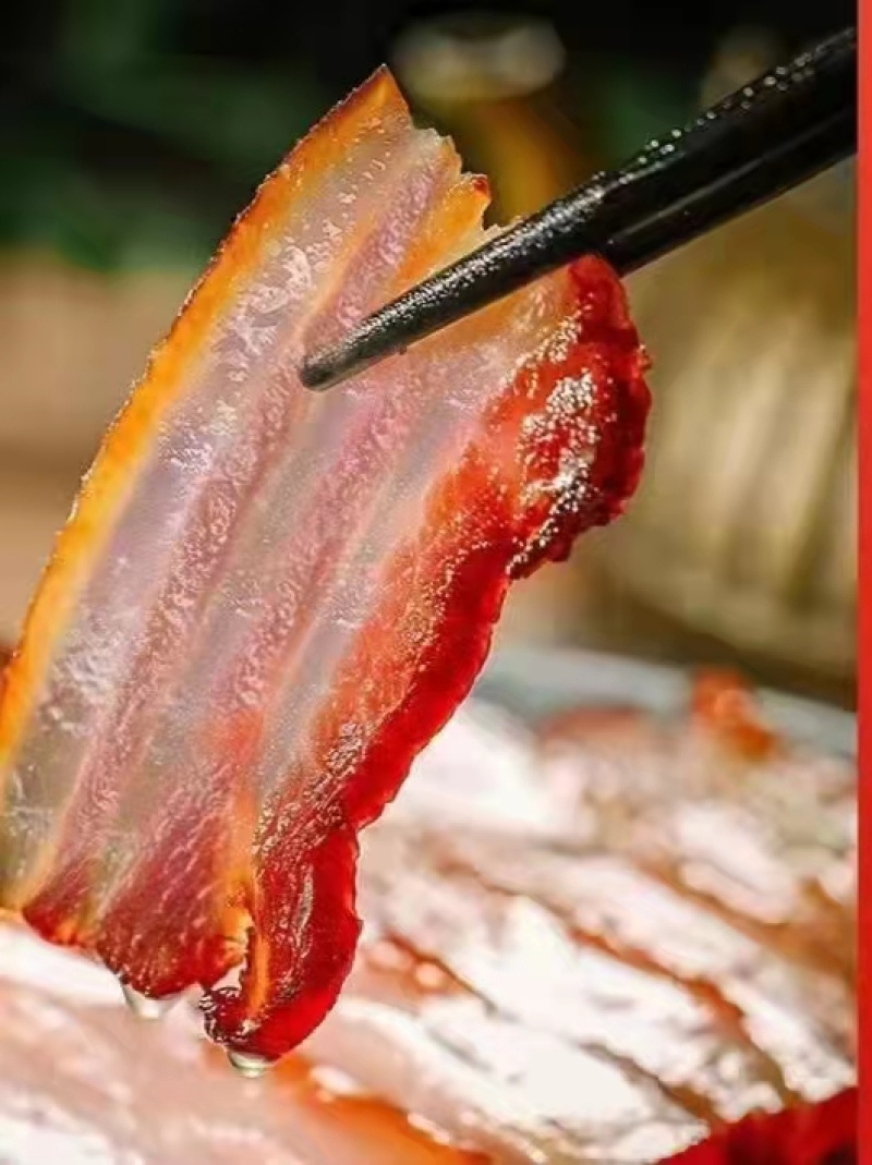 达州腊肉特产腊五花肉地道川味柏树烟熏农家自制