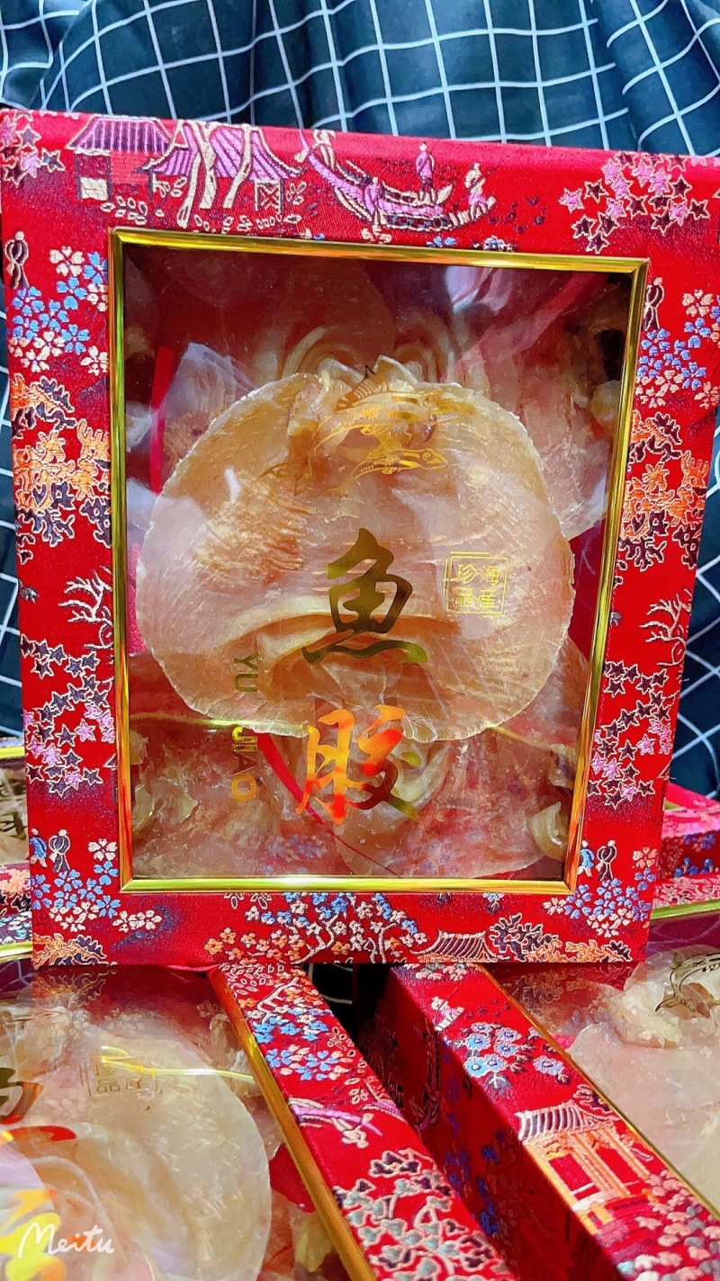 花胶白鳘赤嘴鳘肚赤嘴鱼胶干货口感好胶质好月子胶收藏价值高