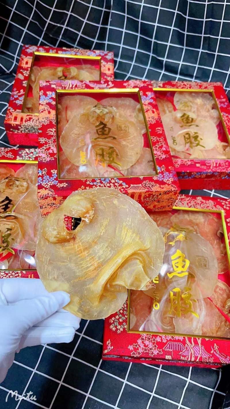 花胶白鳘赤嘴鳘肚赤嘴鱼胶干货口感好胶质好月子胶收藏价值高