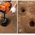 地钻钻头双叶合金小型电动大功率螺旋打桩洞种植土冰钻挖坑机