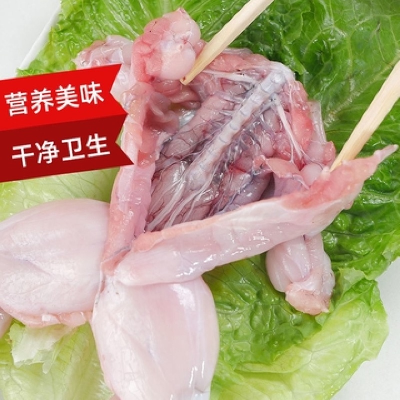 新鲜速冻牛蛙腿田鸡肉青蛙肉麻辣美味牛蛙肉牛蛙冷冻