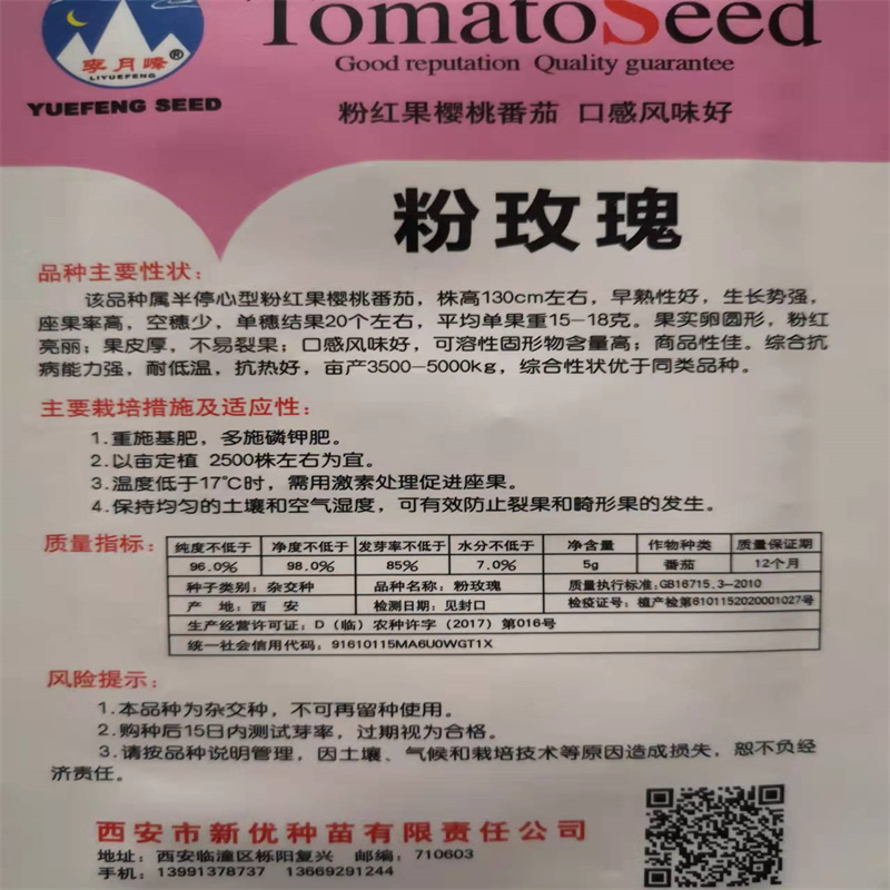圣女果种子酸甜樱桃小番茄西红种籽柿四季番茄水果蔬菜种子孑