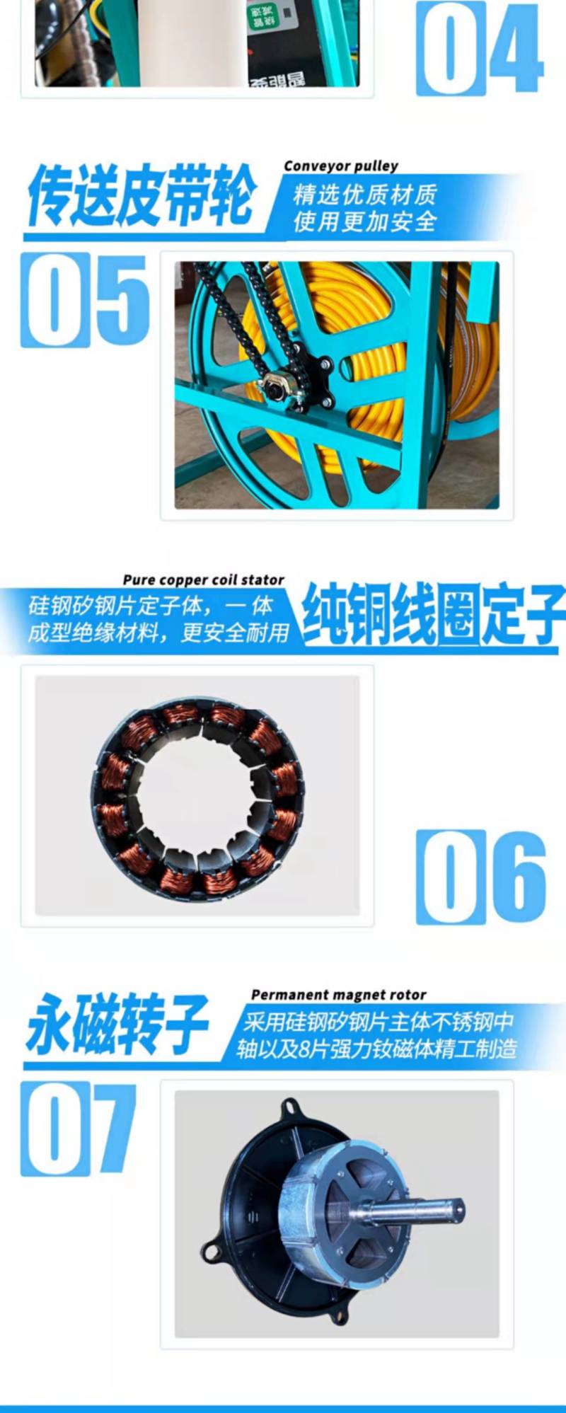 双电机48/60v电动遥控打药喷雾机自动卷/收/绕管农用