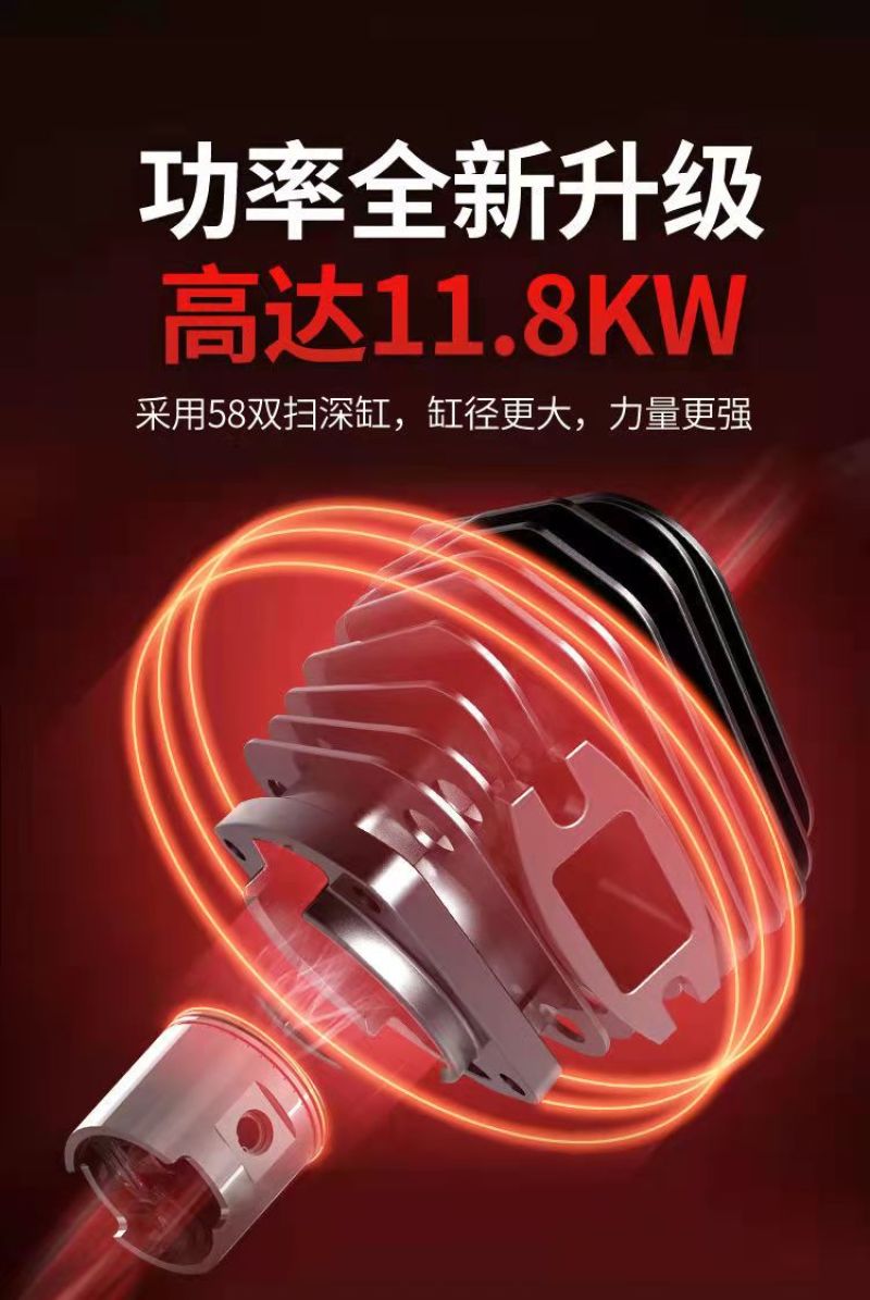 油锯伐木锯汽油锯大功率进口小型家用德国原装多功能砍树神器