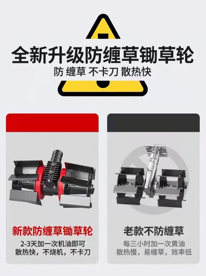多功能大功率割草机除草机松土开沟割灌机四冲程汽油微耕锄草