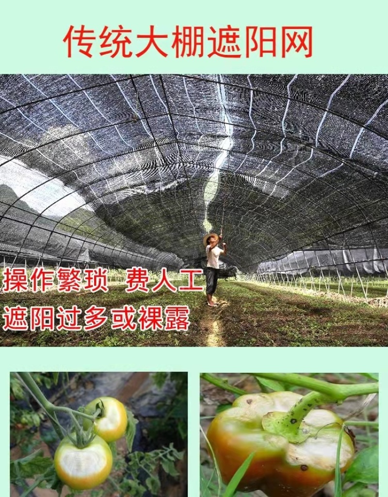 大棚降温剂立凉大棚专用降温剂防晒剂大棚遮阳降温剂温室大棚