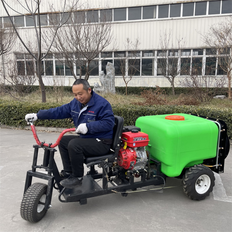 汽油乘坐款喷雾风送式打药机果园打药机大棚打药机