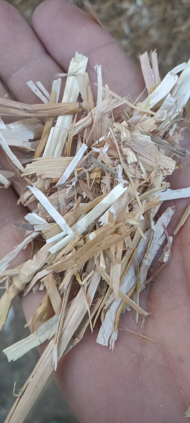 【小麦秸秆】优质揉丝压块小麦草无尘无杂，一包35公斤