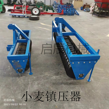 四轮拖拉机带悬挂燕麦玉米保墒压实器小麦镇压器农用保墒压