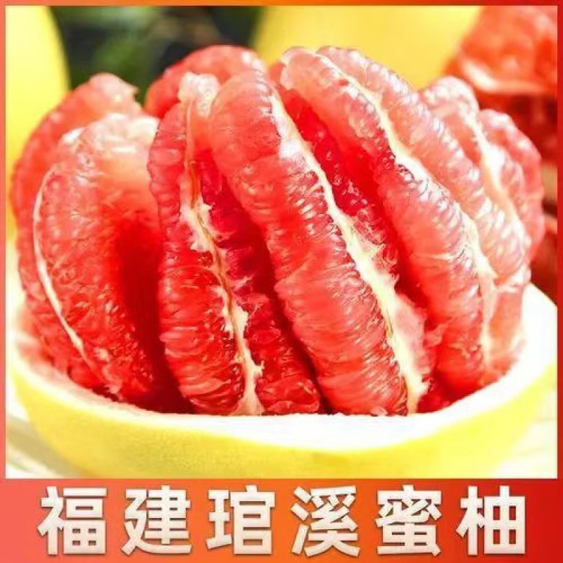 平和琯溪蜜柚红心柚支持整车落地配供应全国档口批发市场！