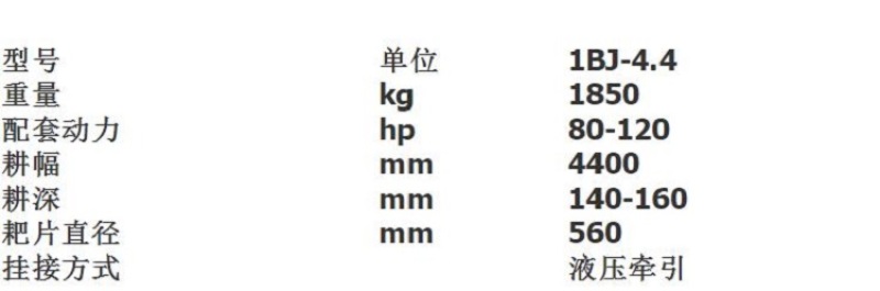 大型拖拉机带的折翼中耙碎土耙耕地耙圆盘中耙圆盘耙