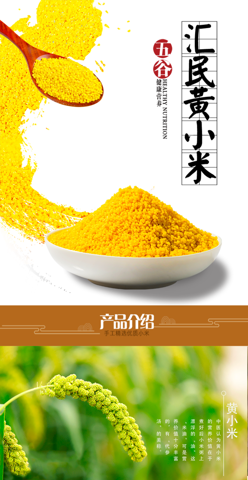 内蒙古特产毛毛谷小米林东特产批发产地直发运输便利品质优良