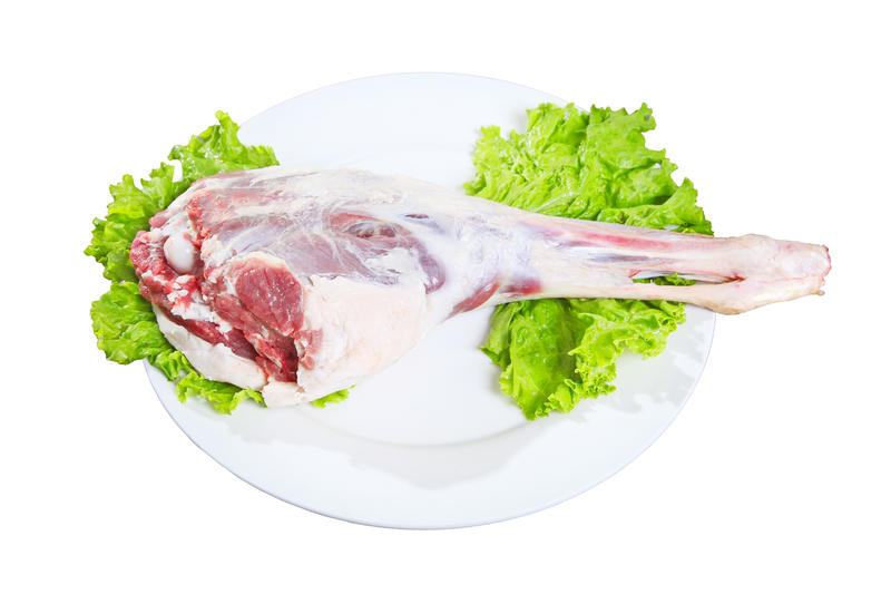 羊后腿盐池滩羊肉肉质细嫩无膻味香味足羊肉中的高端产品