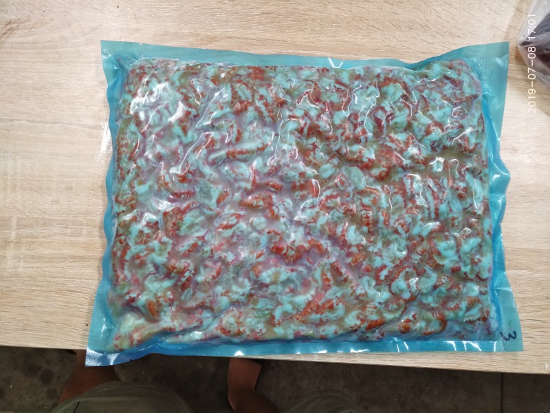 二级三级四级冷冻水洗/带黄小龙虾虾仁虾肉虾球出口品质