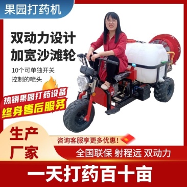 畜牧业消毒打药机乘坐式可做运输车使用省药果园喷药机
