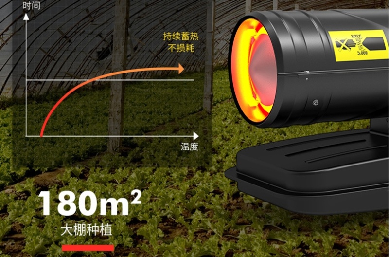 养殖场用柴油暖风机牛棚用燃油暖风机冬季方便移动加温器