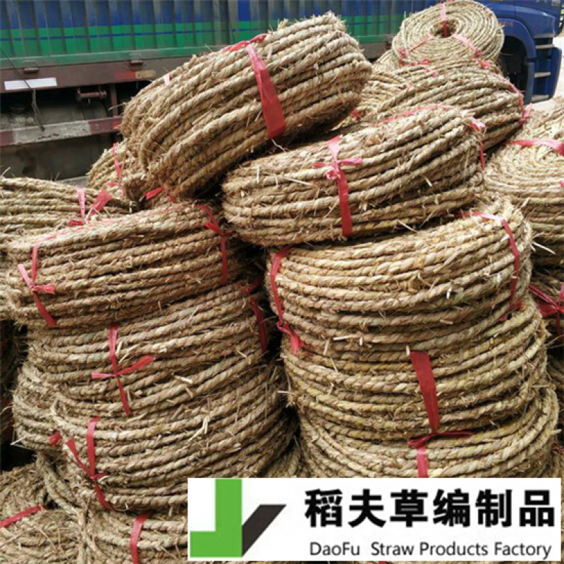 治沙草绳鱼台草绳厂家原阳草绳陕西汉中草绳粗草绳