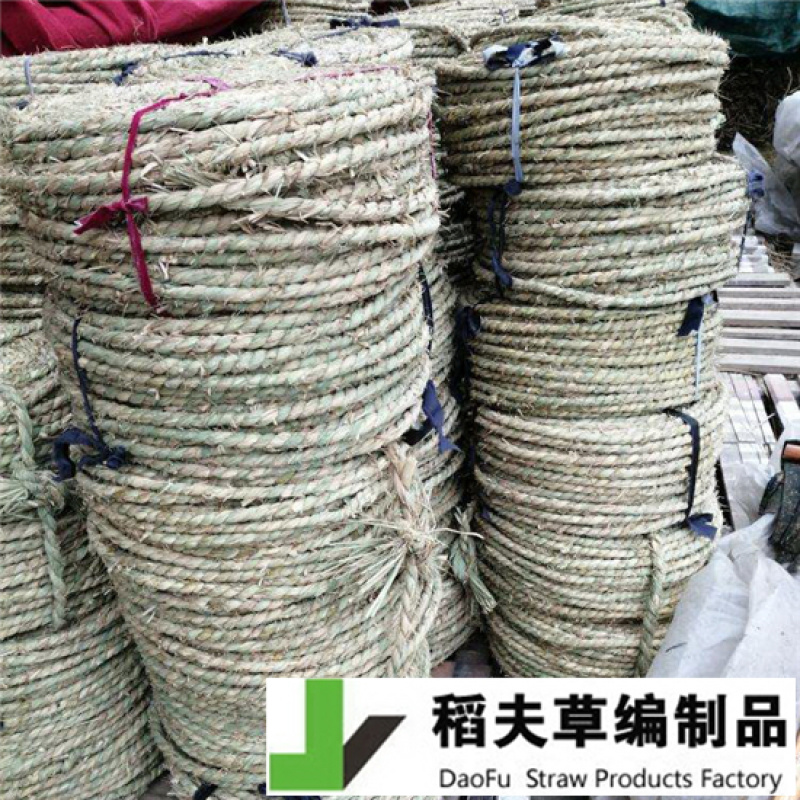稻夫草绳稻草绳园林绿化包树花木苗木移栽包扎土球陶瓷厂