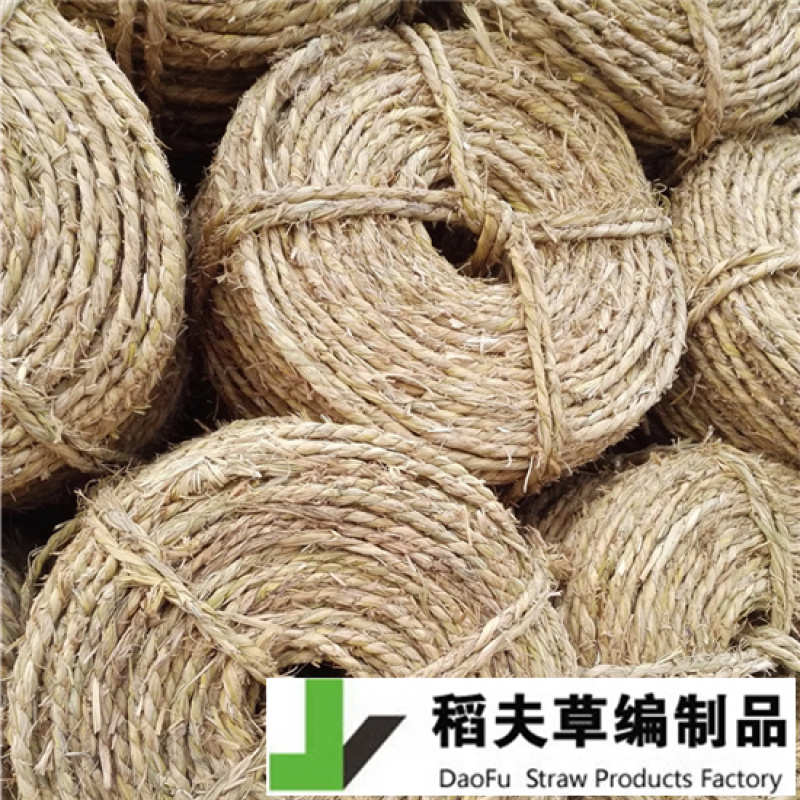 稻夫草绳细草绳扎土球包树管桩厂1.0细草绳