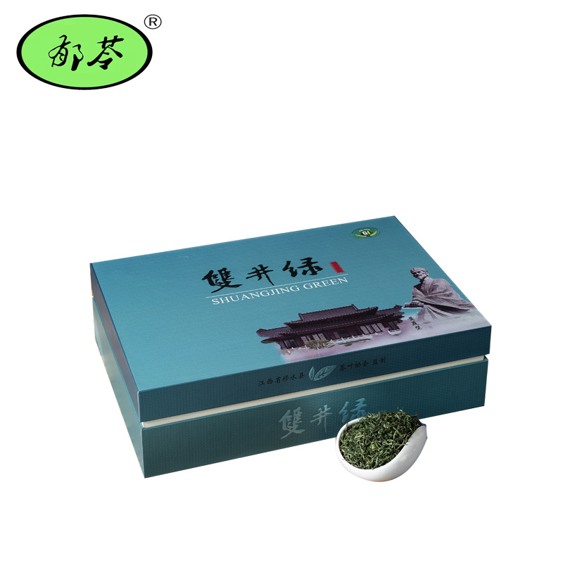 绿茶2022年春新茶礼盒250g正宗双井绿茶罐装银毫
