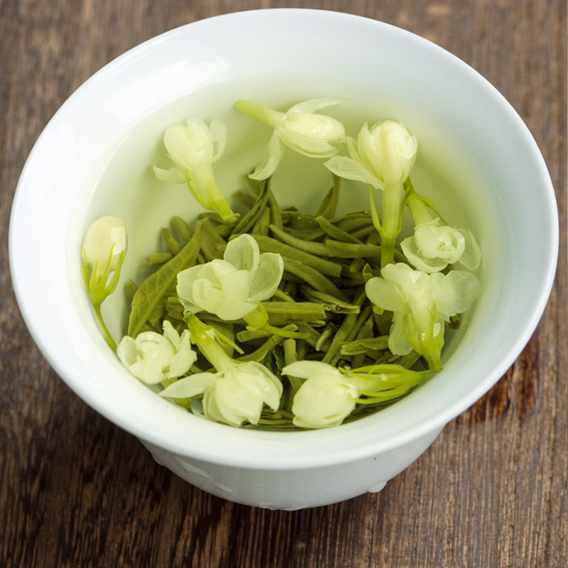 茉莉花茶2026新茶叶横县花茶散装浓香型绿茶罐装500克