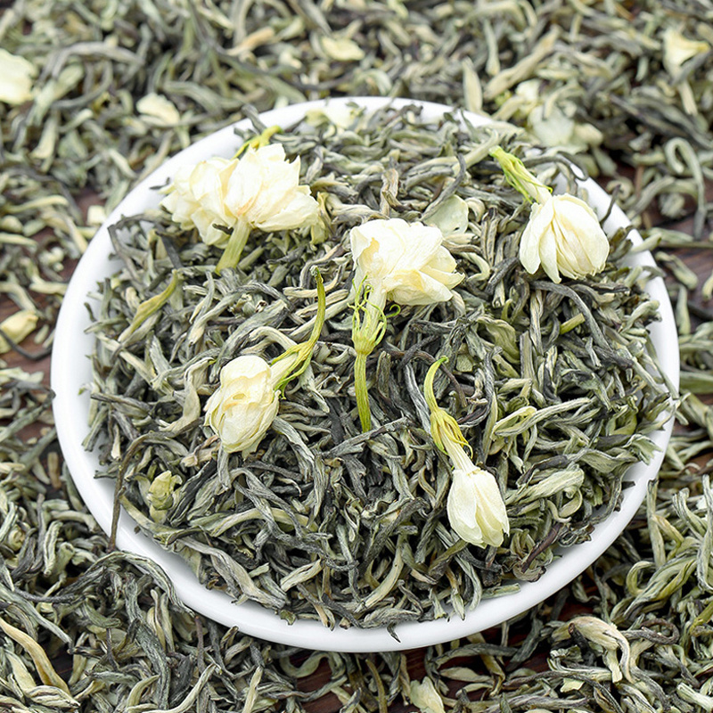 茉莉花茶2026新茶叶横县花茶散装浓香型绿茶罐装500克