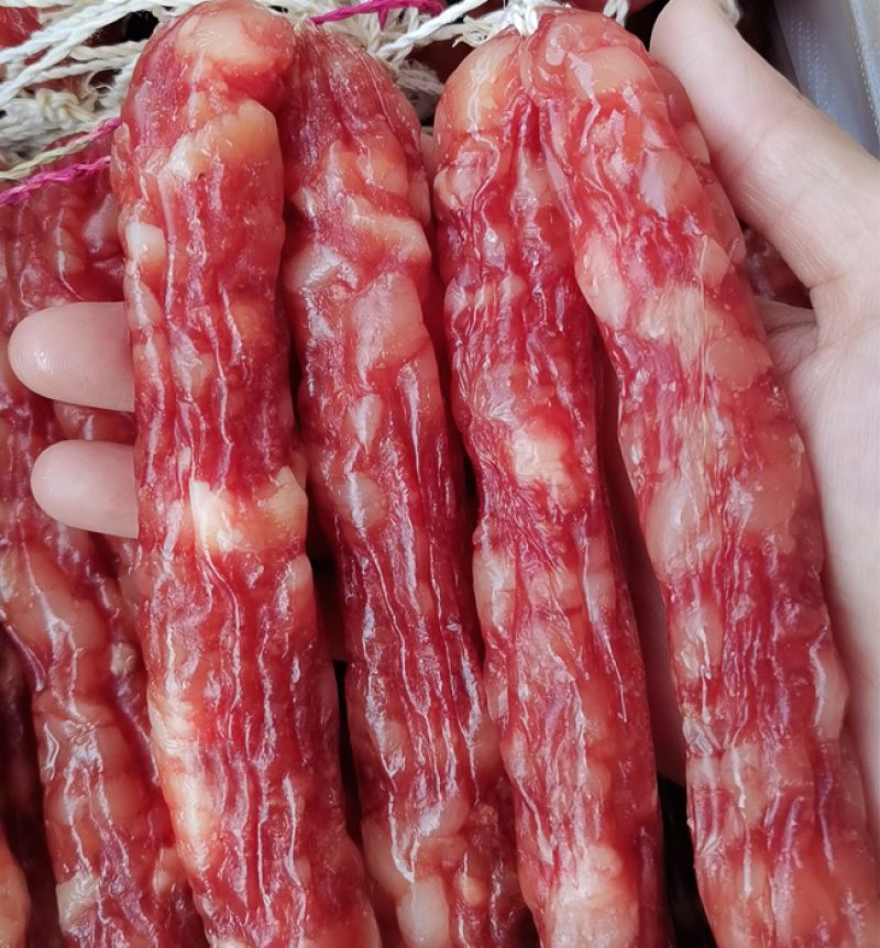 特鲜肠三七肥瘦广式腊肠腊肉糖酒风味供应餐饮