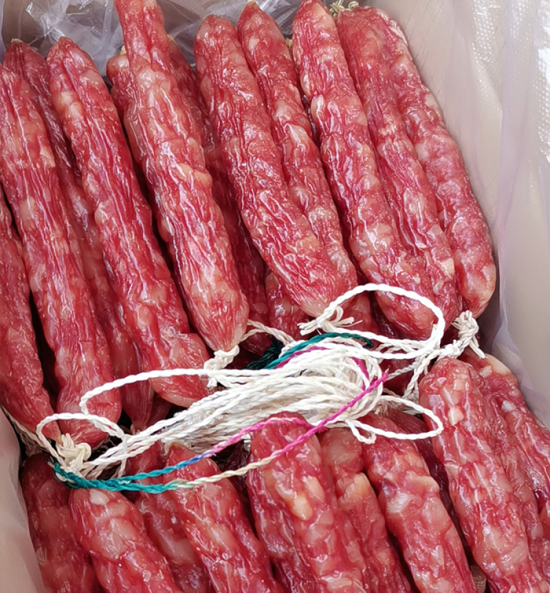 特鲜肠三七肥瘦广式腊肠腊肉糖酒风味供应餐饮